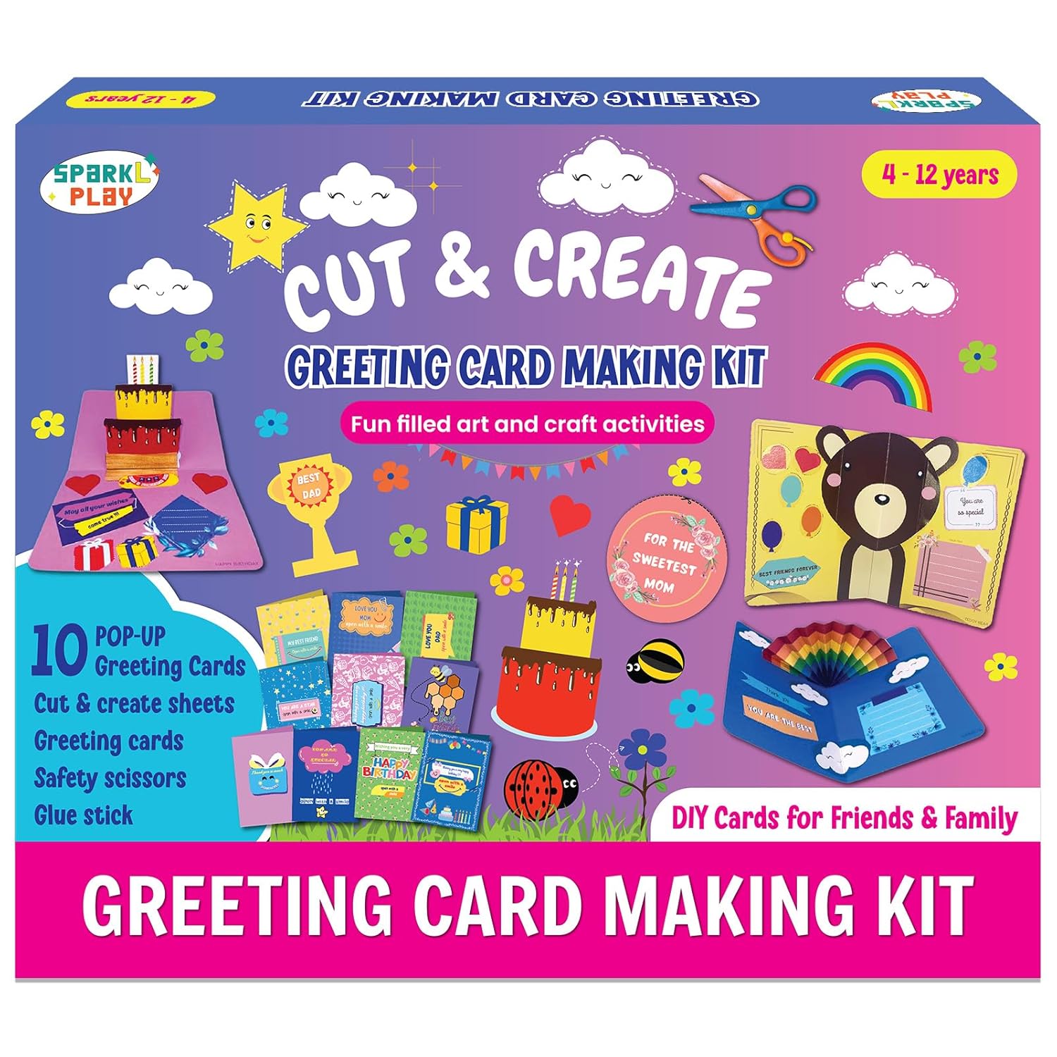 SparkLPlay Greeting Card Making Kit