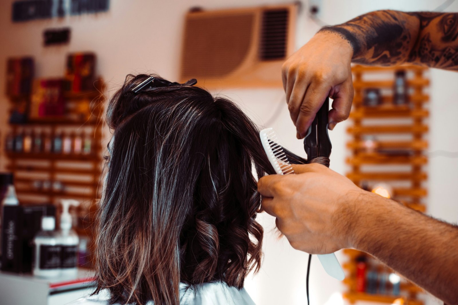 keratin treatment before and after